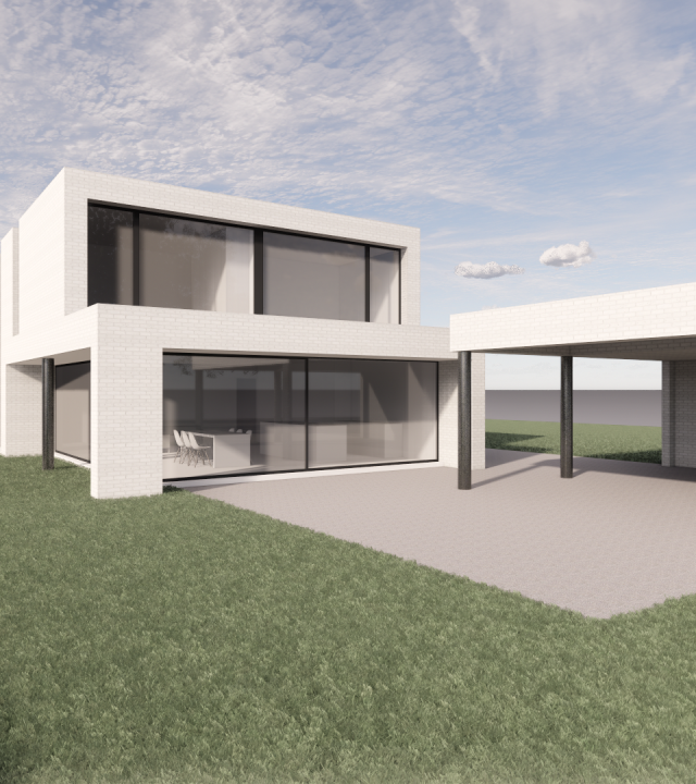 Moderne Villa Hechtel nieuwbouw woning Bouw SW specialisaties